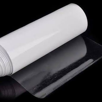 PVC clear fabric roll